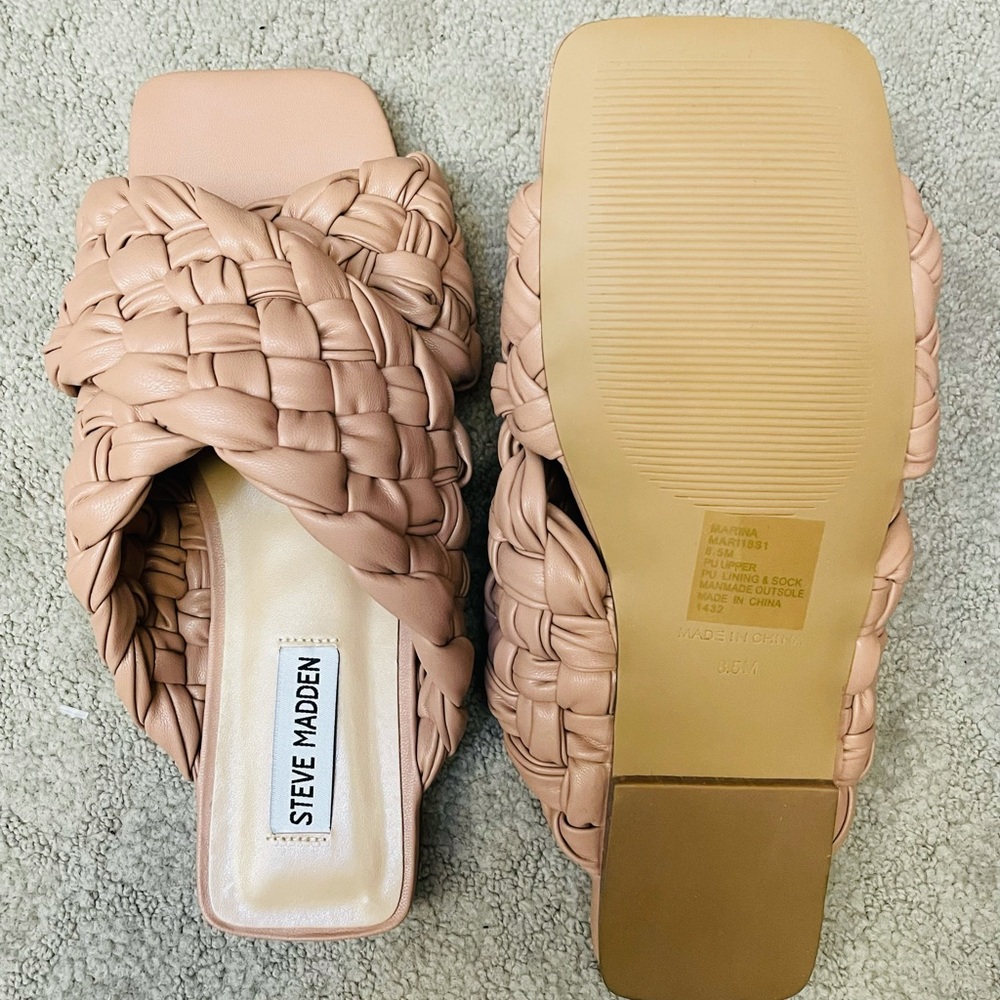 Steve Madden Marina Nude Sandals. Brand new!